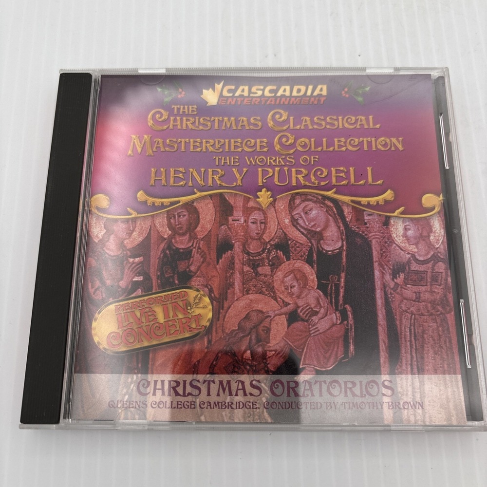 Henry Purcell Christmas Classical Masterpiece Collection CD Christmas Oratorios